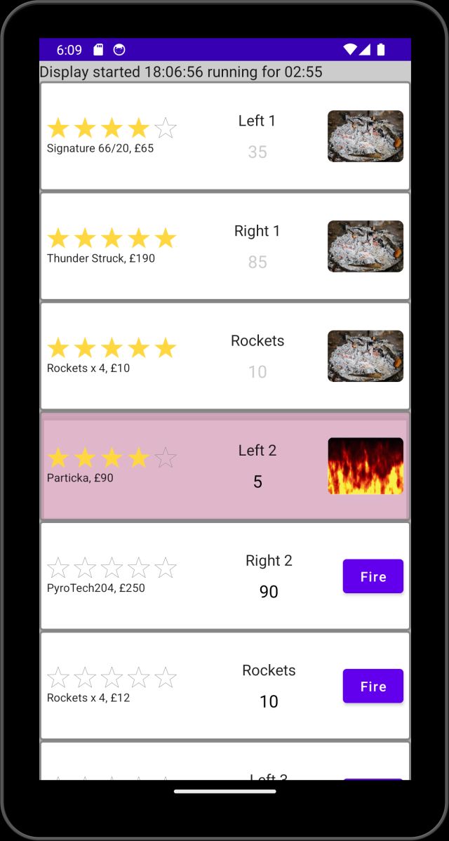 Fireworks App