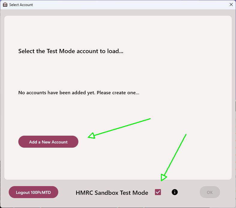 100PcMTD create account1